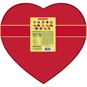 WHITMAN'S SAMPLER Valentine's Day Red Velvet Heart Assorted Milk & Dark Chocolate Gift Box, 20.29 oz. ( 41 Pieces)