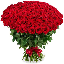 Load image into Gallery viewer, 100 Red Roses