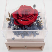Load image into Gallery viewer, Preserved Rose Jewelry Box