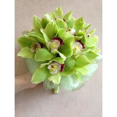 Green Orchid Bouquet