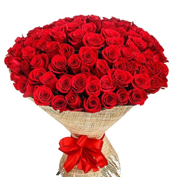 100 Red Roses