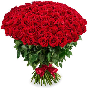 100 Red Roses