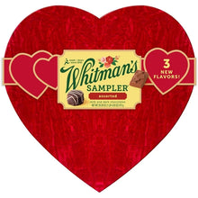 Load image into Gallery viewer, WHITMAN&#39;S SAMPLER Valentine&#39;s Day Red Velvet Heart Assorted Milk &amp; Dark Chocolate Gift Box, 20.29 oz. ( 41 Pieces)
