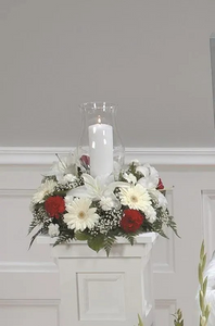 Candle Pedestal Arrangement CTT22-11