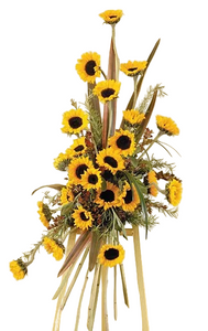 Sunflowers Standing Spray CTT38-11