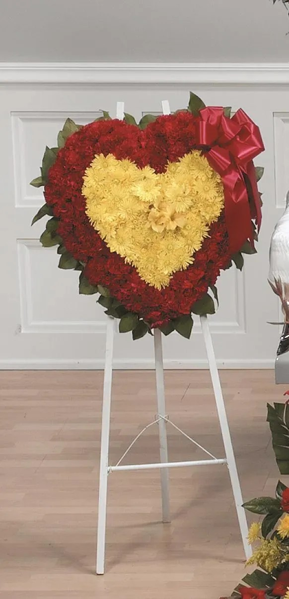 Heart Standing Spray CTT42-12