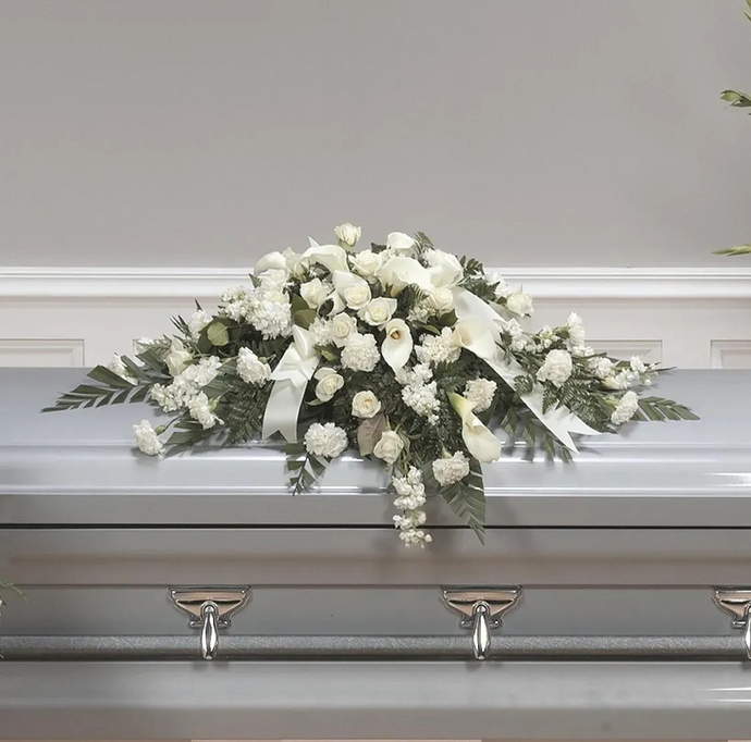 Calla Lily Casket Spray CTT14-12