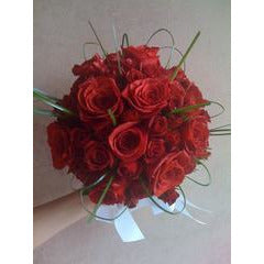 Red Rose Whirl Bouquet